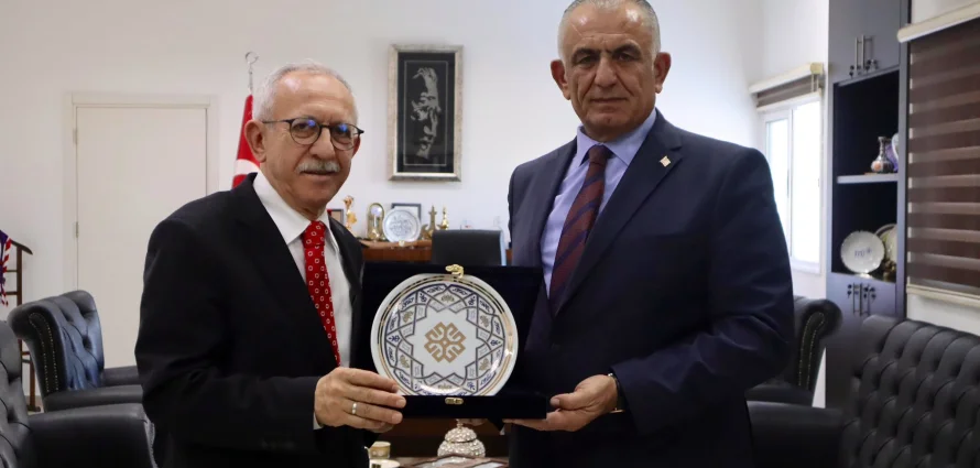 KKTC Millî Eğitim Bakanı  Nazım Çavuşoğlu'na ziyaret