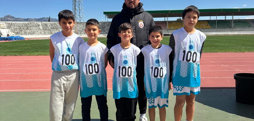 KKTC Milli Eğitim Bakanlığı tarafından düzenlenen atletizm yarışmalarına katıldık. 